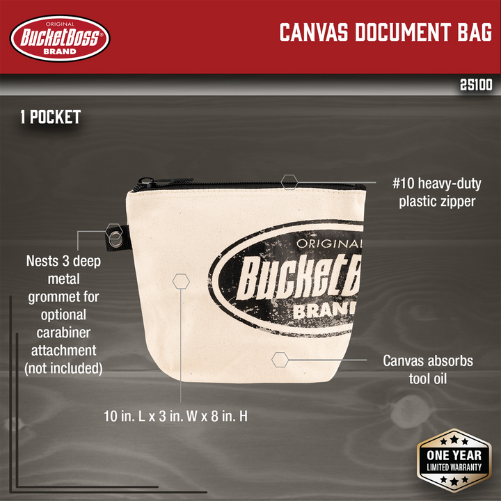 Canvas Document Bag