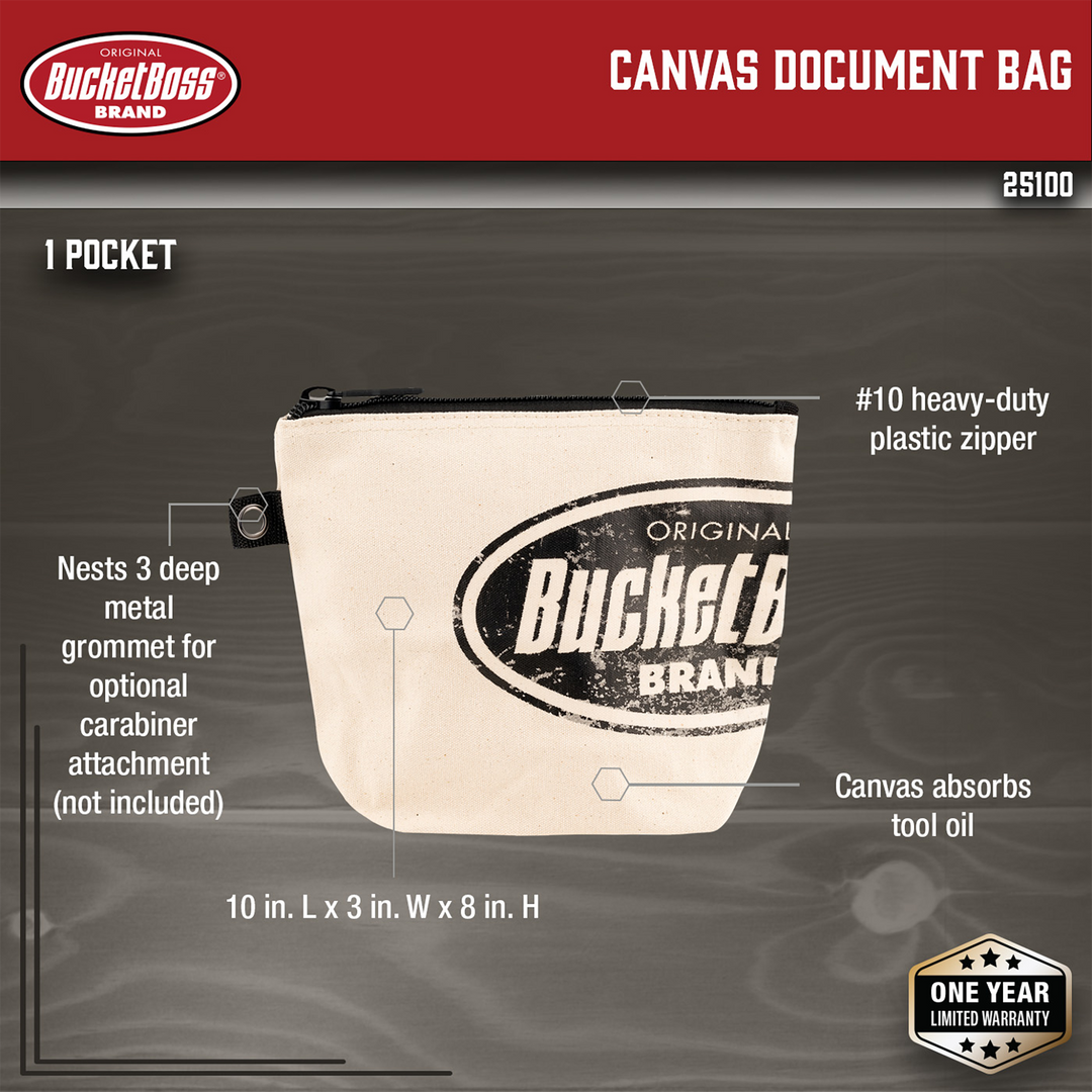 Canvas Document Bag