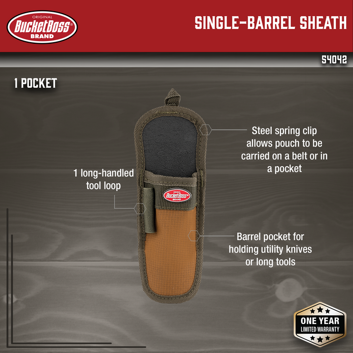 Single-Barrel Sheath