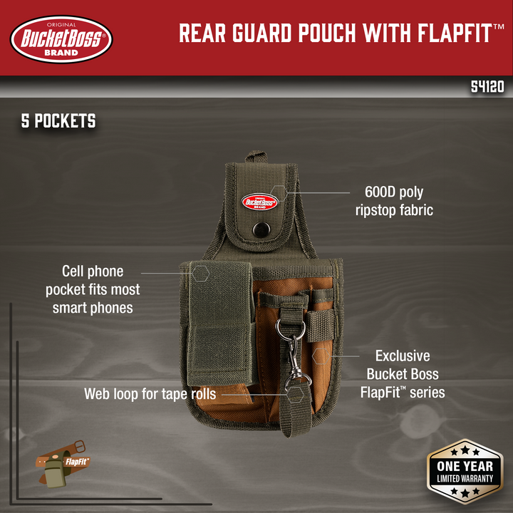 Rear Guard Pouch with FlapFit