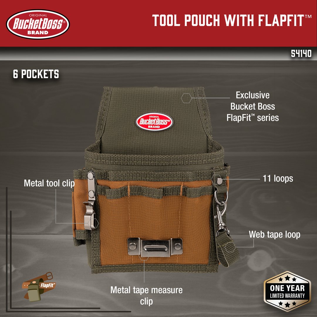 Tool Pouch with FlapFit