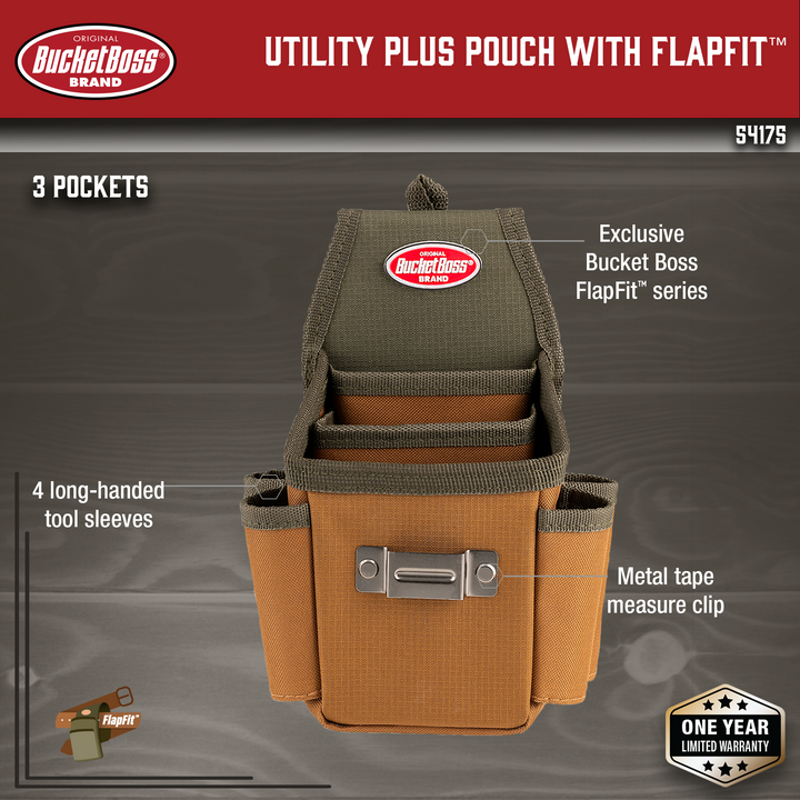 Utility Plus Pouch with FlapFit