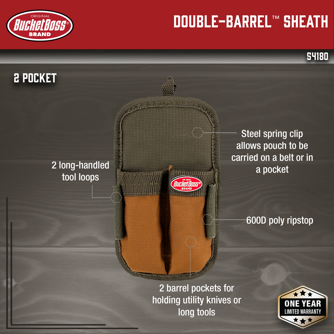 Double-Barrel Sheath