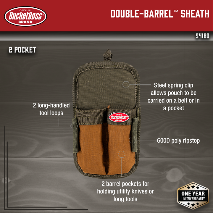 Double-Barrel Sheath