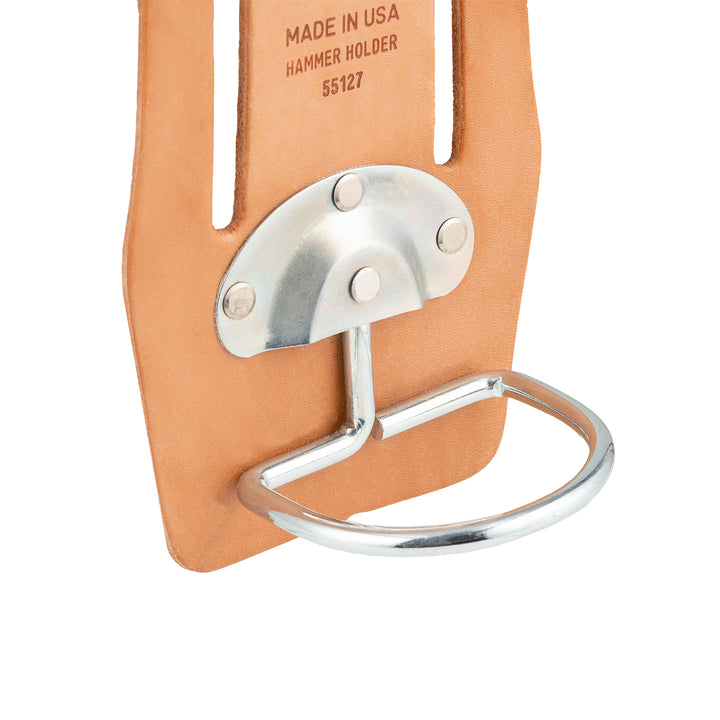 Saddle Leather Swinging Hammer Holder