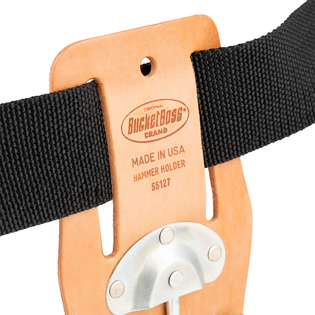 Saddle Leather Swinging Hammer Holder