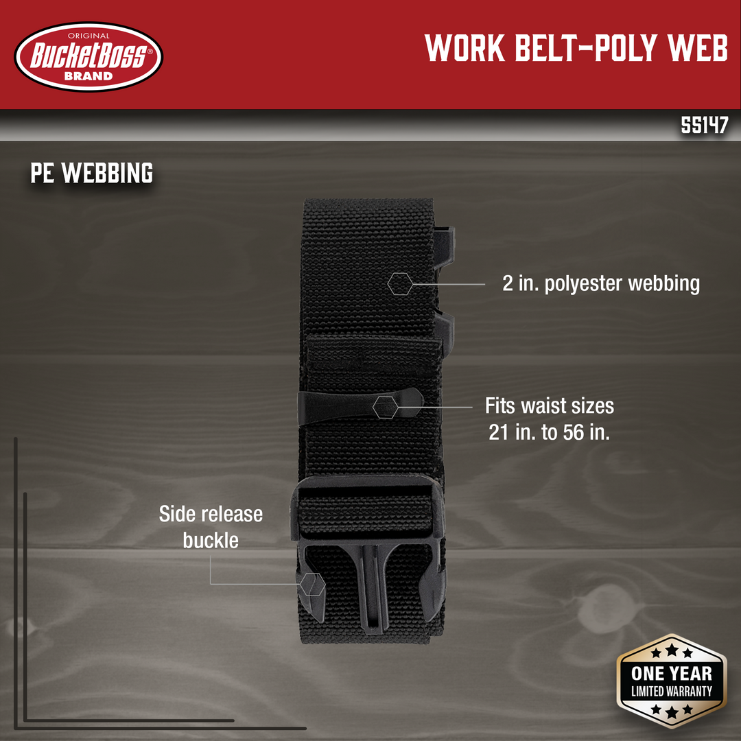 Work Belt-Poly Web