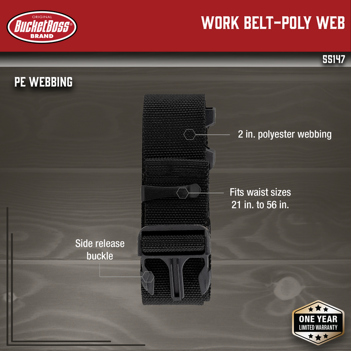 Work Belt-Poly Web