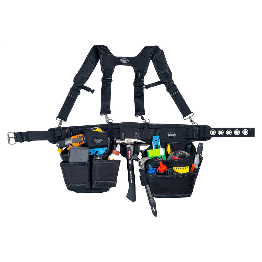 Ballistic Tool Belt with Suspenders