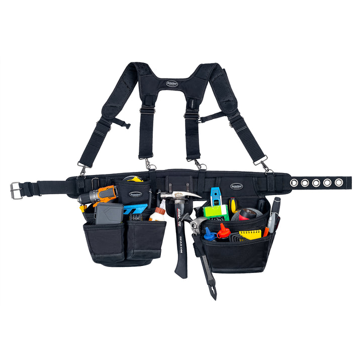 Ballistic Tool Belt with Suspenders