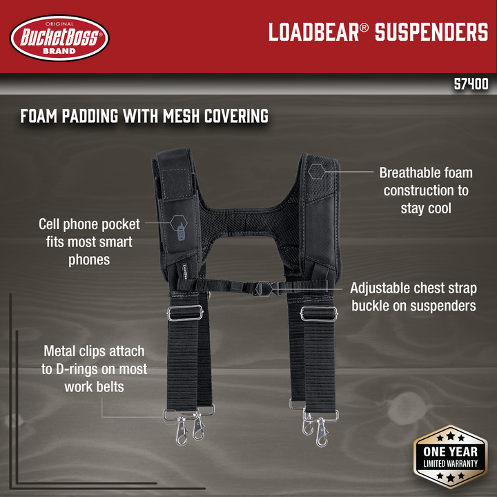 LoadBear Suspenders