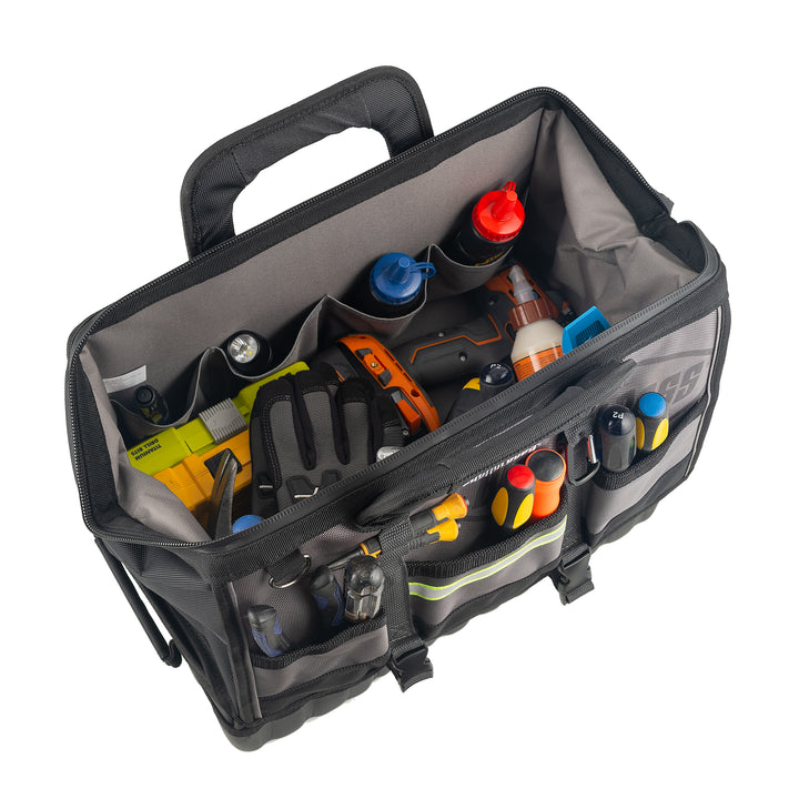 Hi-Vis 18" Pro Drop-Bottom Tool Bag