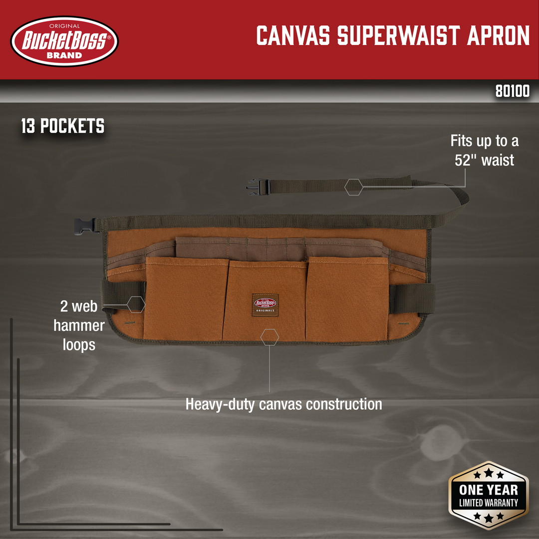 Canvas Superwaist Apron
