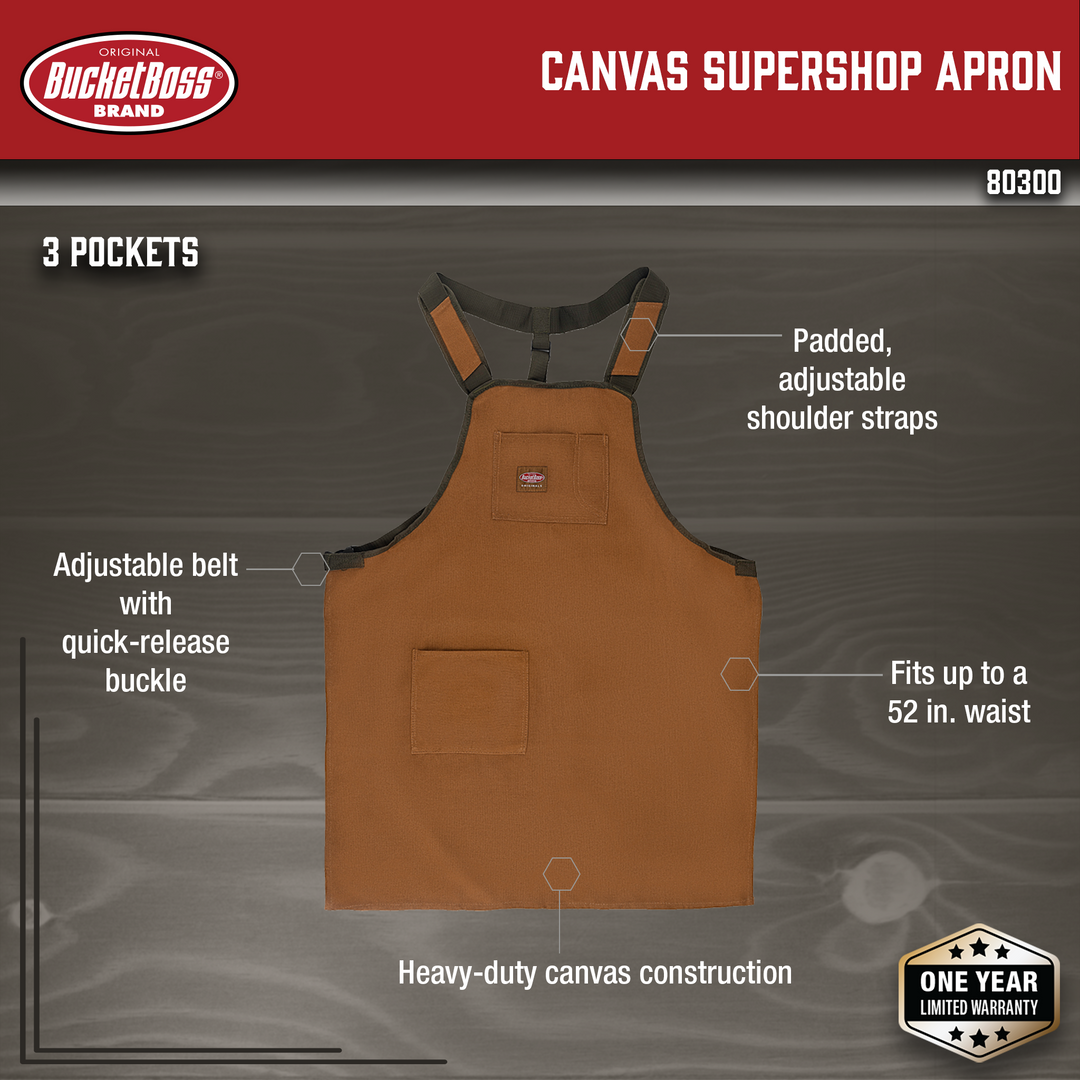 Canvas Supershop Apron