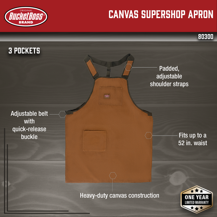 Canvas Supershop Apron