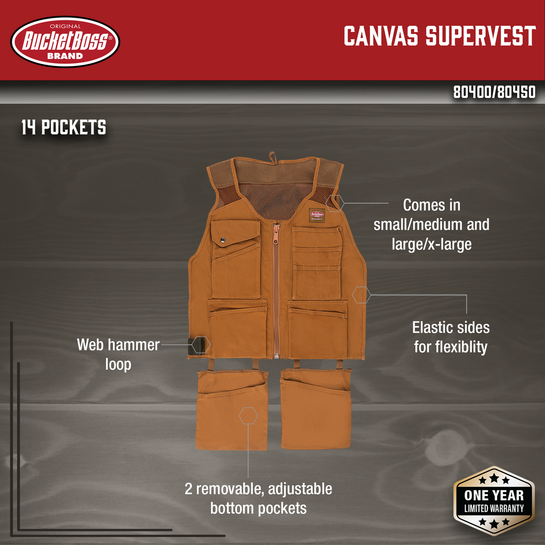 Canvas Supervest