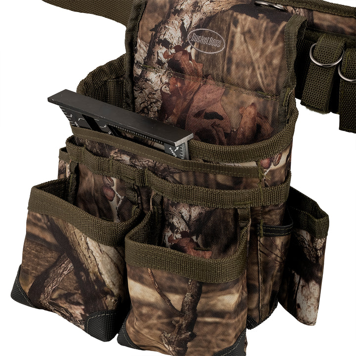 Mossy Oak® Camo Tool Belt with Suspenders