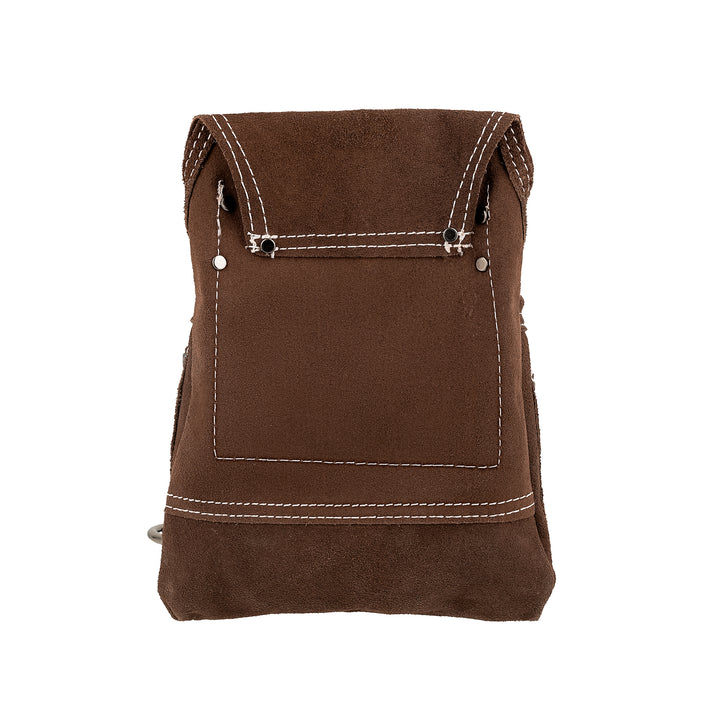 10 Pocket Suede Leather Pouch