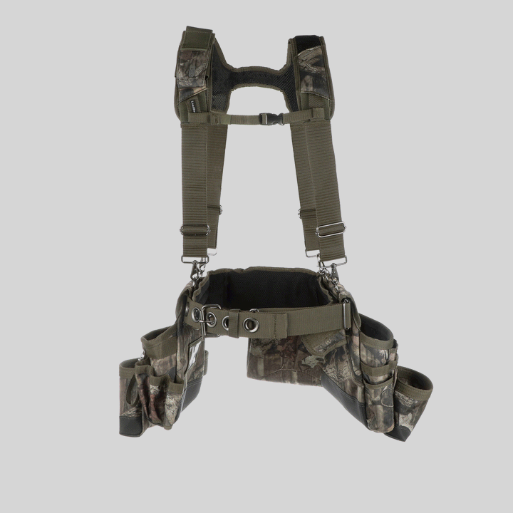 Mossy Oak® Camo Framer's Tool Belt with Suspenders