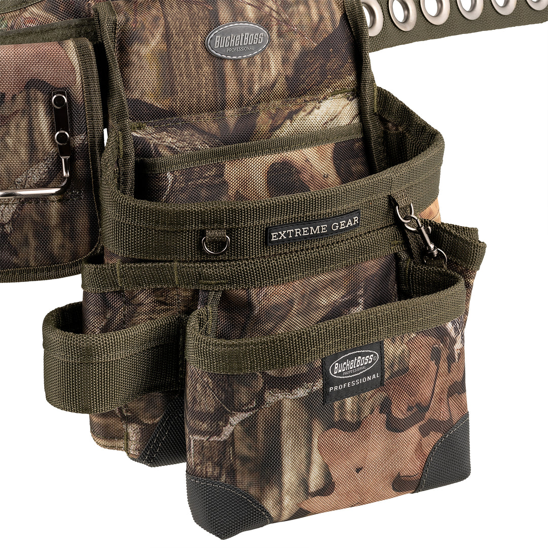 Mossy Oak® Camo Framer's Tool Belt with Suspenders
