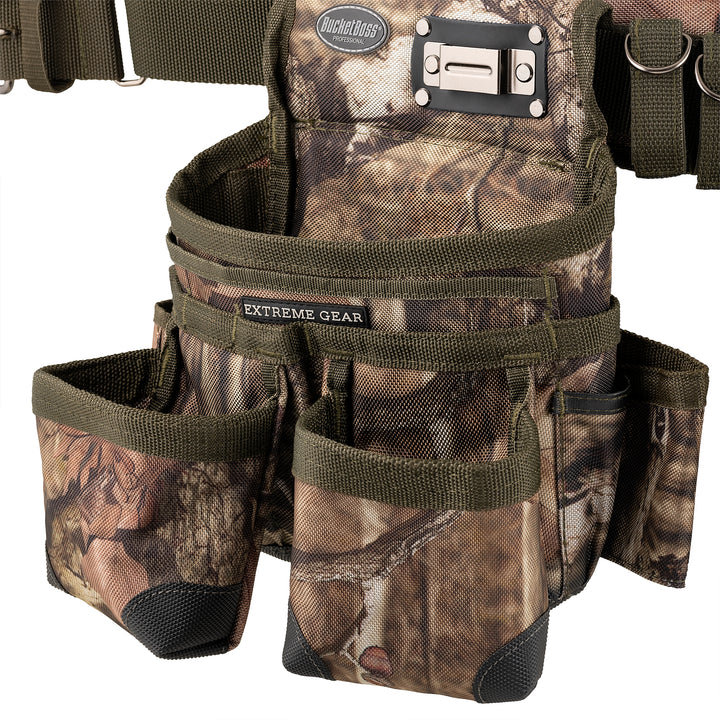 Mossy Oak® Camo Framer's Tool Belt with Suspenders