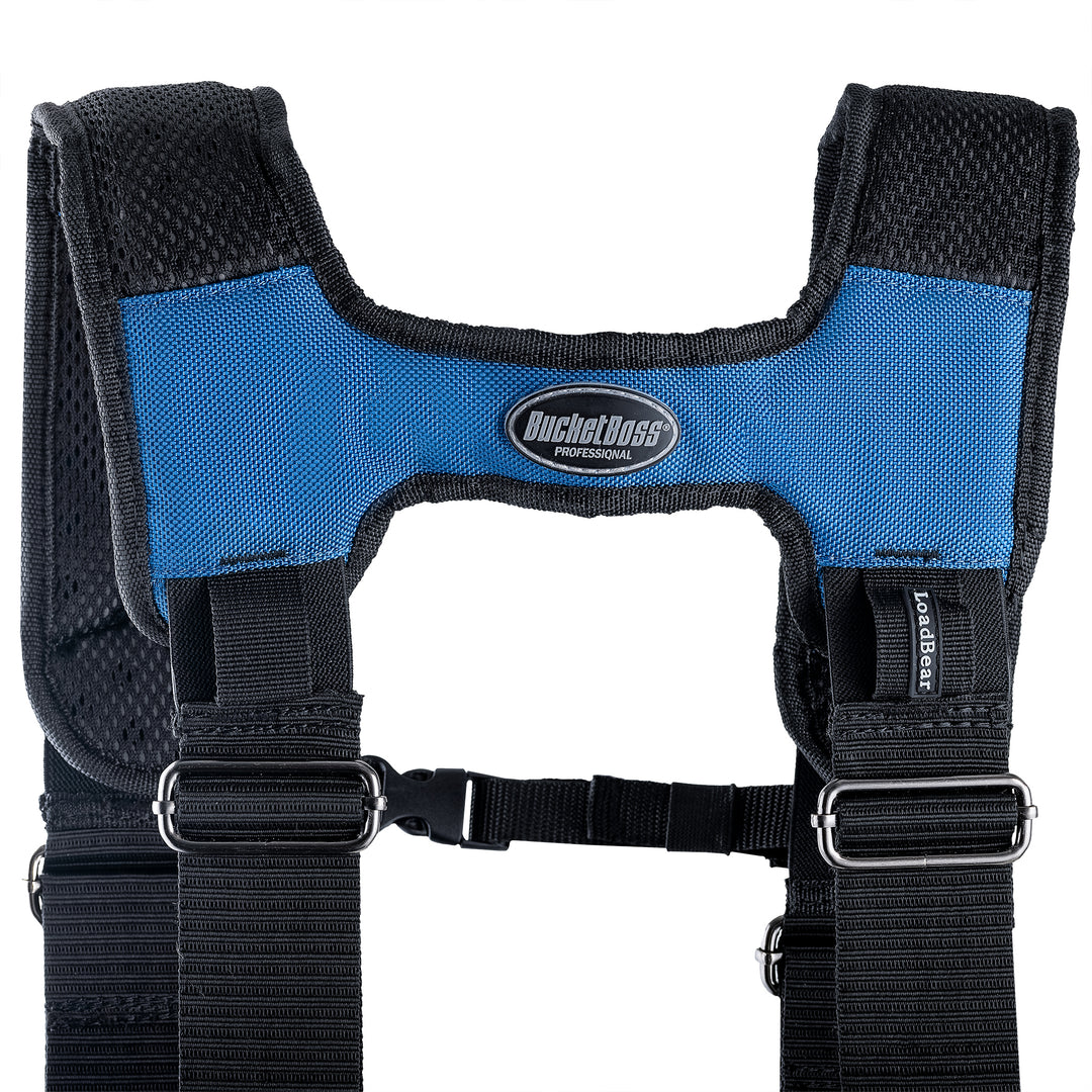 Royal Blue Framer's Tool Belt with Suspenders