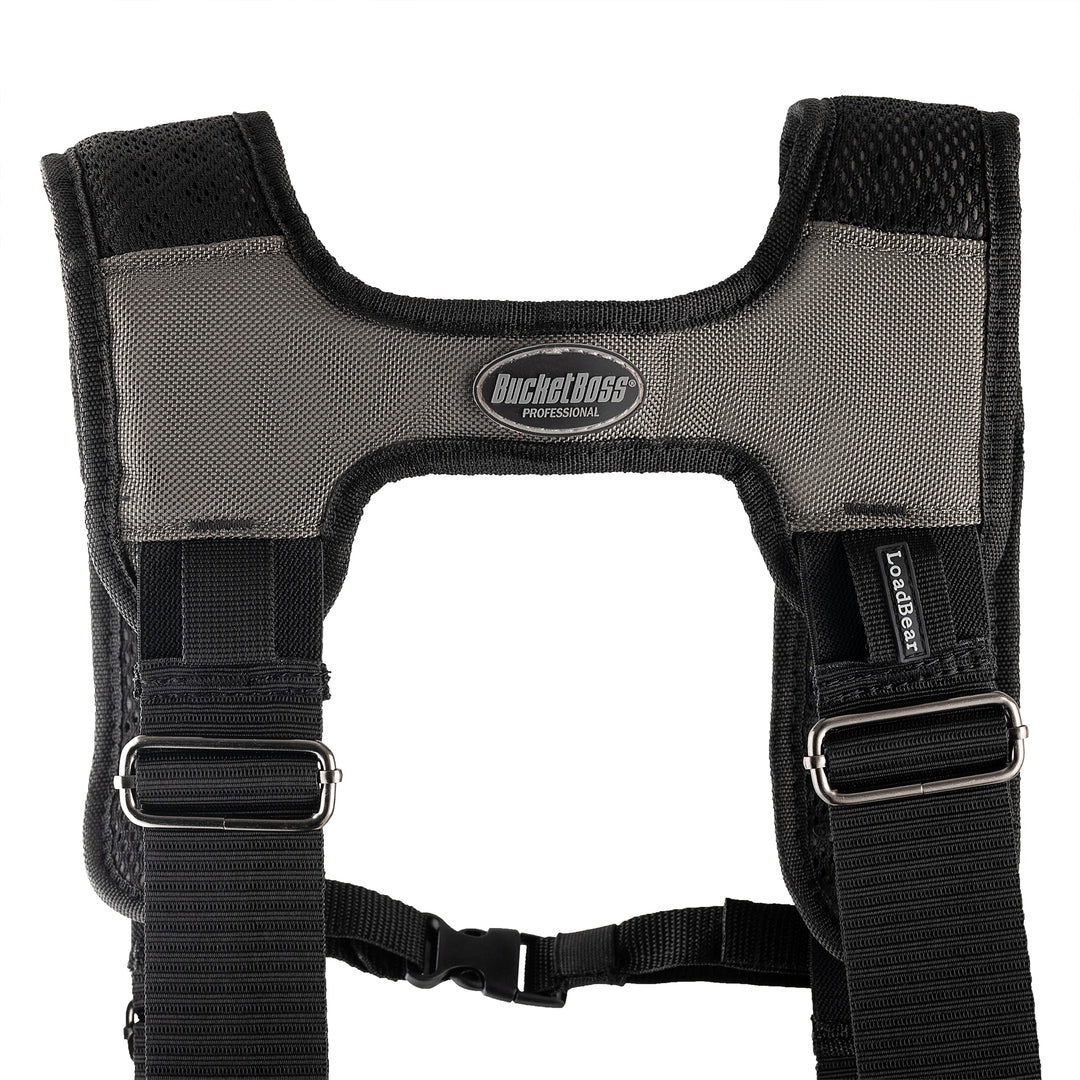 Grey Framer's Tool Belt with Suspenders