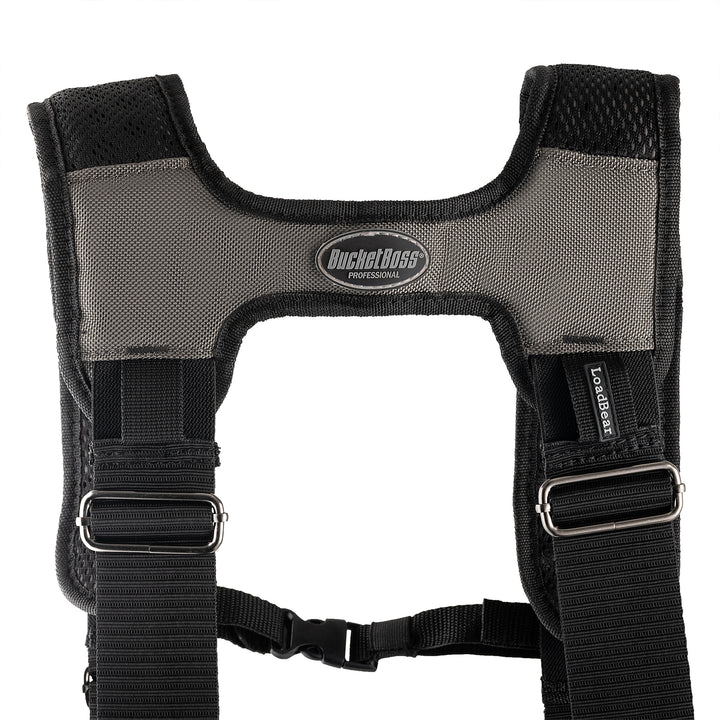 Grey Framer's Tool Belt with Suspenders