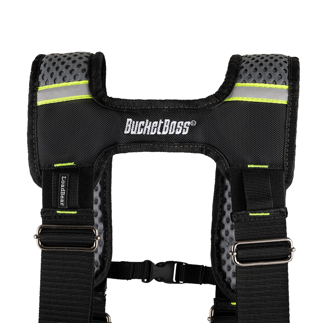 Hi-Vis Contractor's Tool Belt with Suspenders