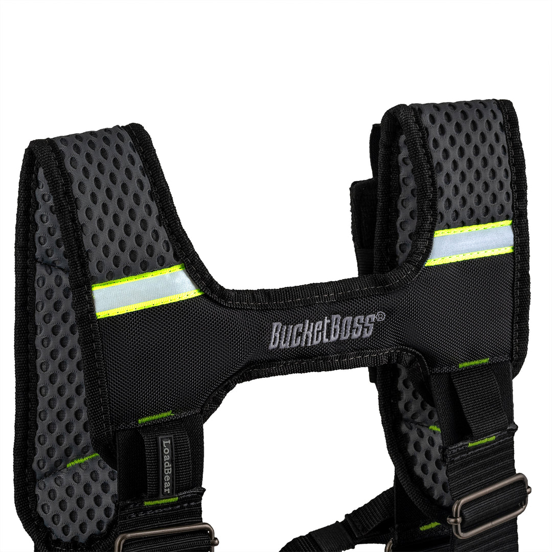 Hi-Vis Contractor's Tool Belt with Suspenders