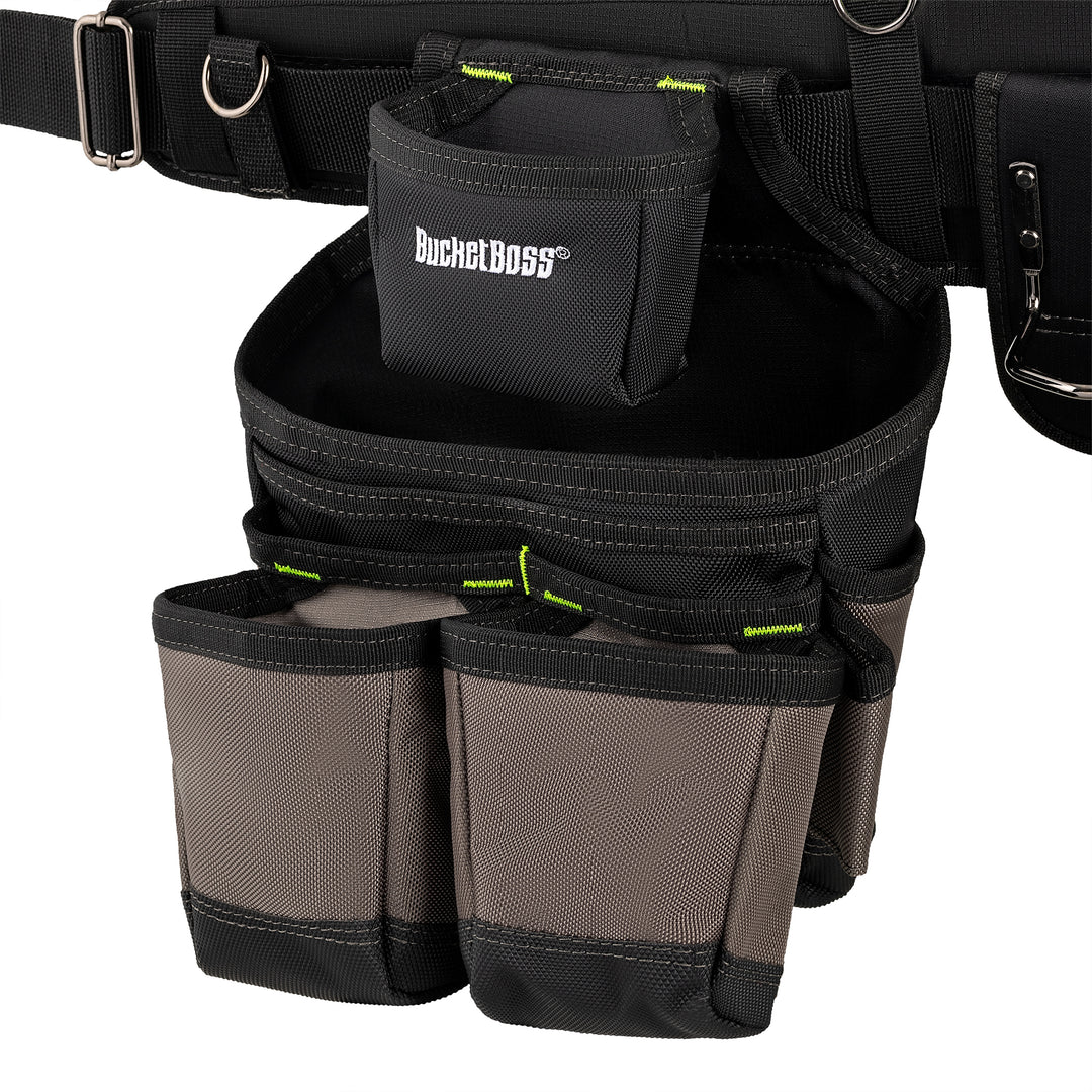 Hi-Vis Contractor's Tool Belt with Suspenders