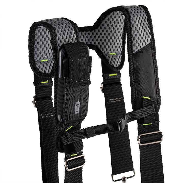 Hi-Vis Contractor's Tool Belt with Suspenders