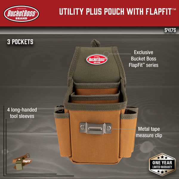 Bucket Boss 54055 Utility Tool Pouch