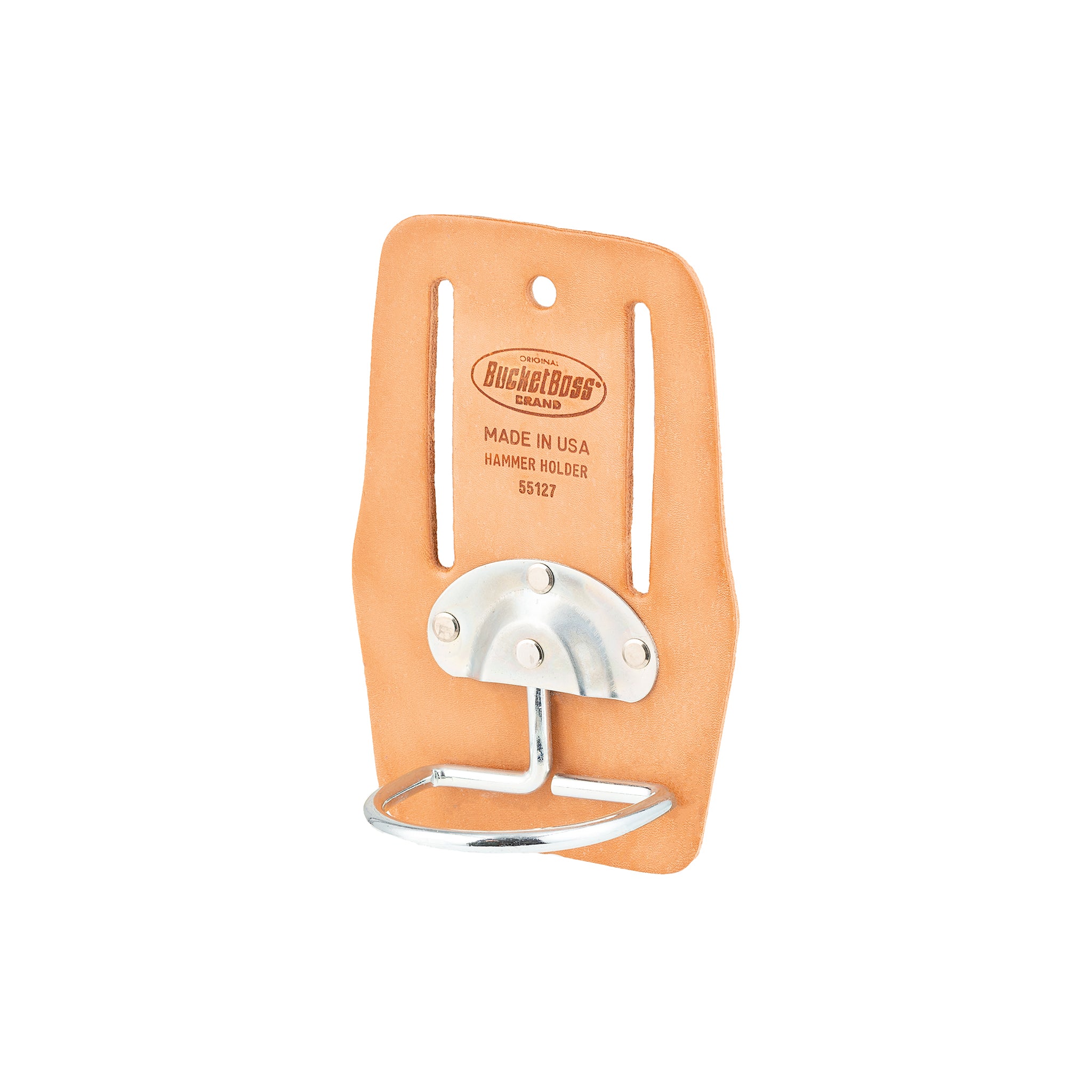 Saddle Leather Swinging Hammer Holder – Bucket Boss