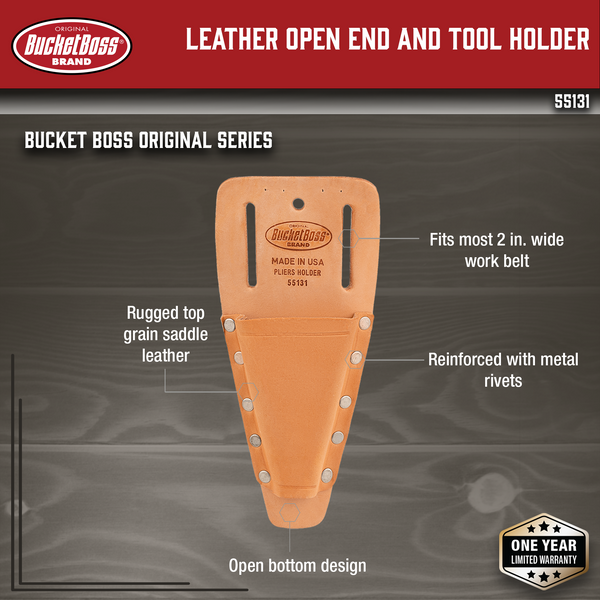 Open End Pliers and Tool Holder - Bucket Boss