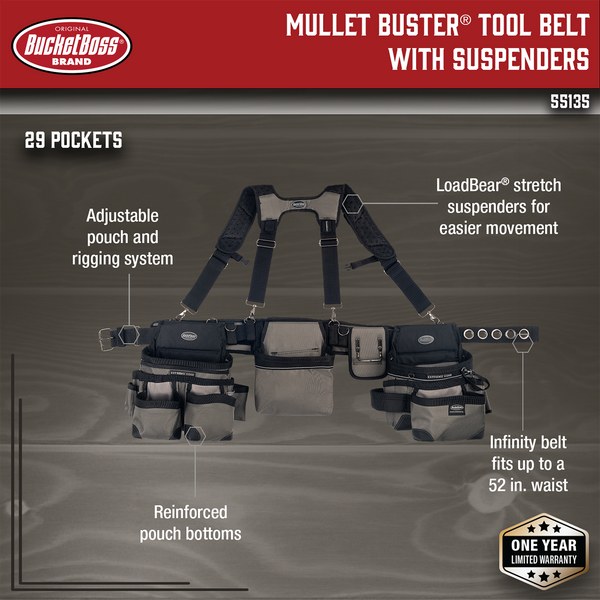 Bucket Boss Tool Belt - 55031CF12F