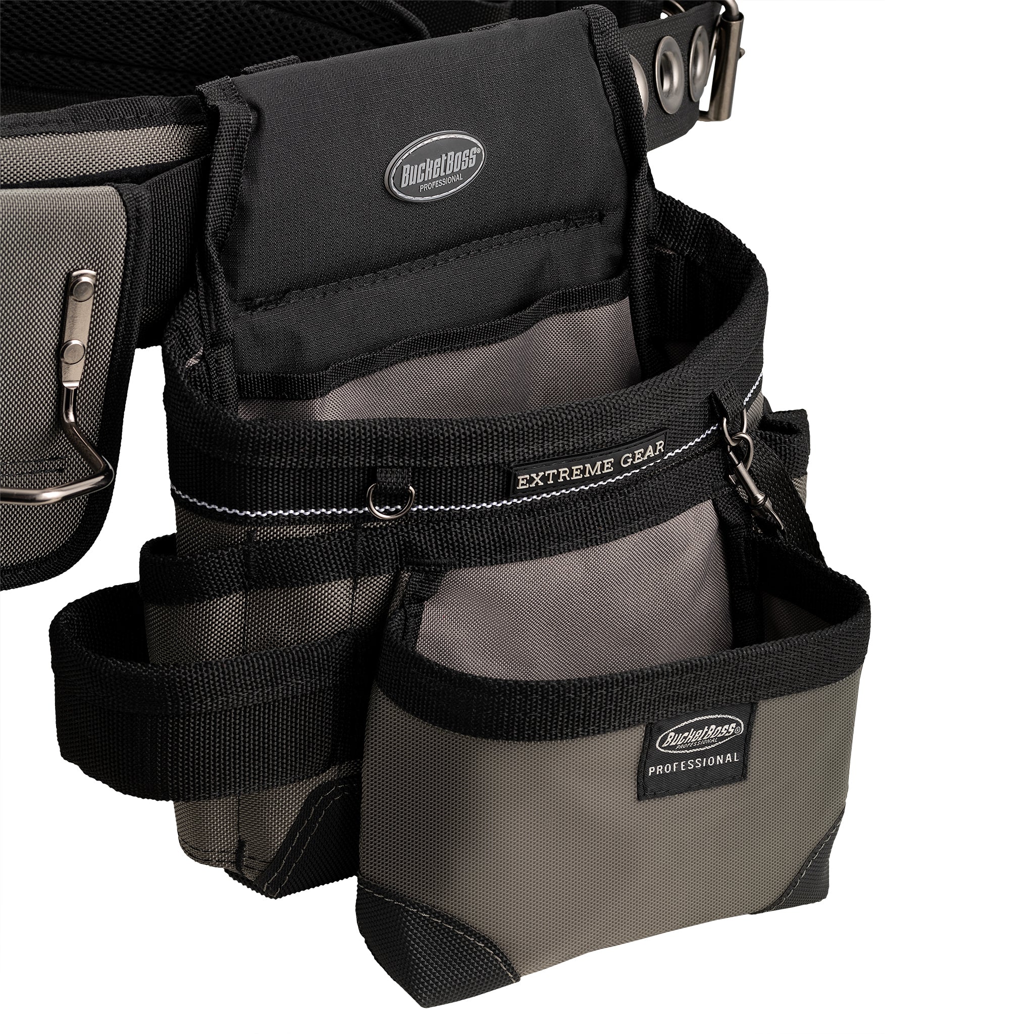 Mullet Buster Tool Belt with Suspenders – Bucket Boss
