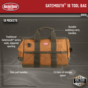 Gatemouth 16 Tool Bag