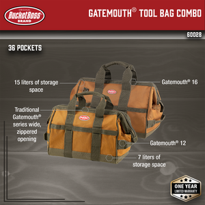 Gatemouth Tool Bag Combo