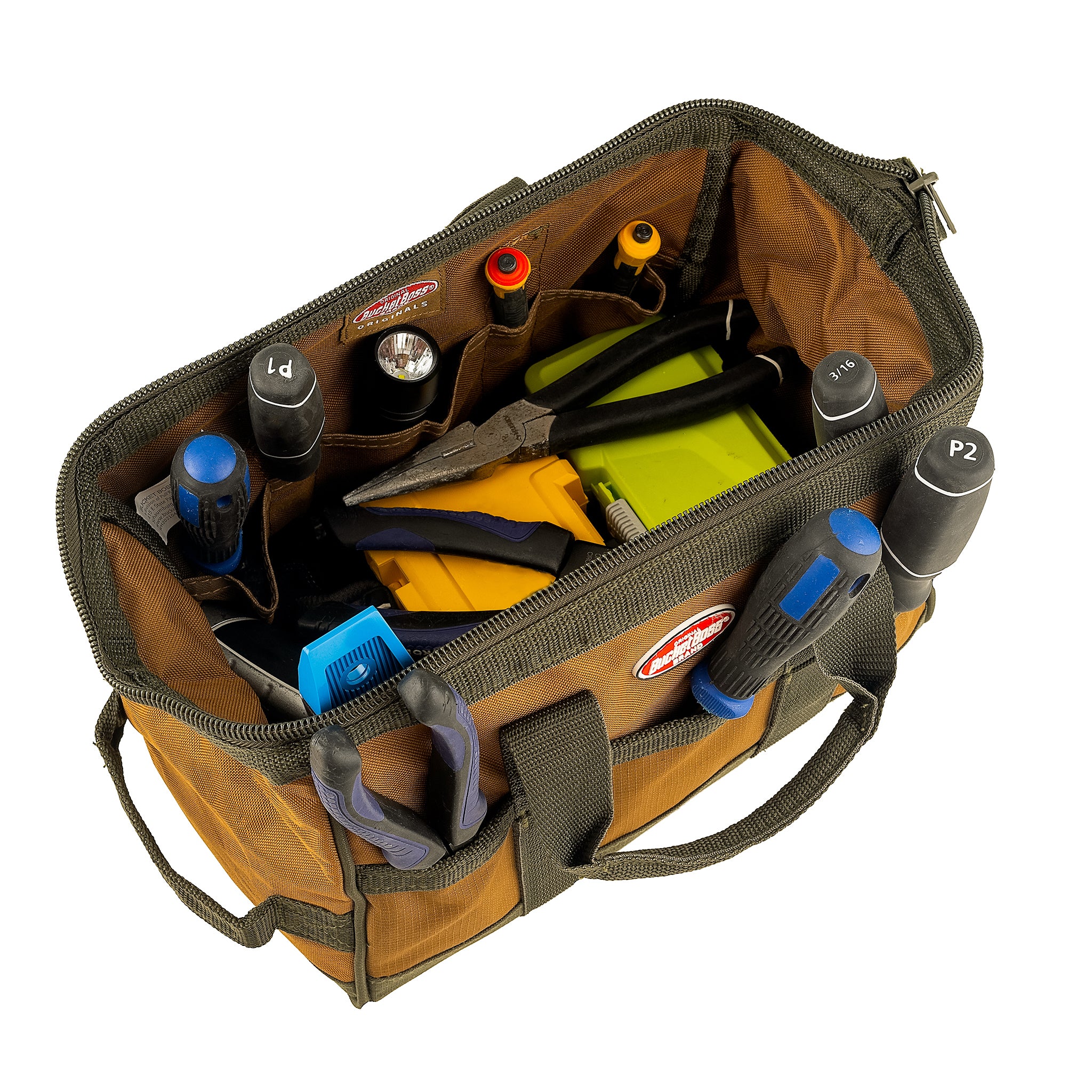 Gatemouth Tool Bag Combo – Bucket Boss