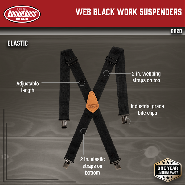 Bucket Boss Suspenders-Liars