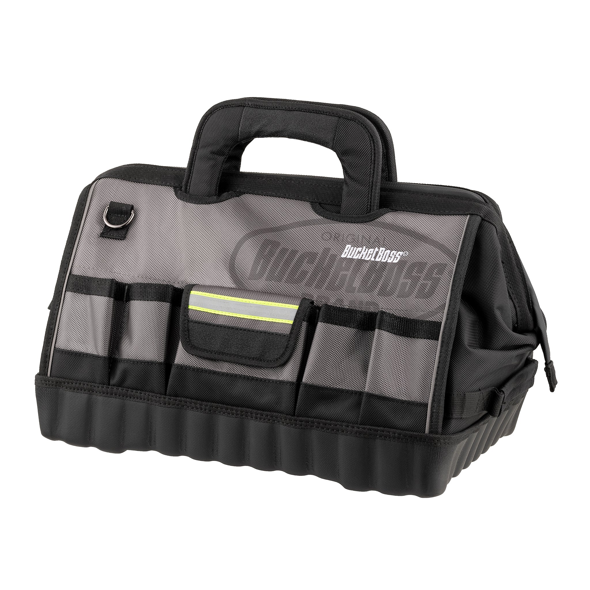 HAUTMEC 24 Inch Large Tool Bag, Heavy Duty 1680D Wide Mouth
