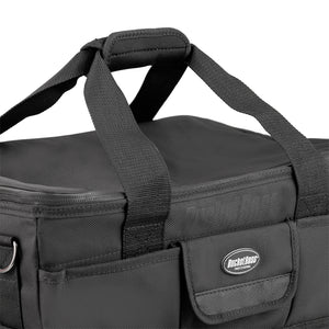 Bucket Boss 62100 Contractor's Briefcase, 18 Total Pockets, Padded Shoulder  Strap, Ripstop/600D Poly