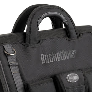 Bucket Boss Pro Gatemouth 18 Drop Bottom Tool Bag w/All-Terrain Bottom