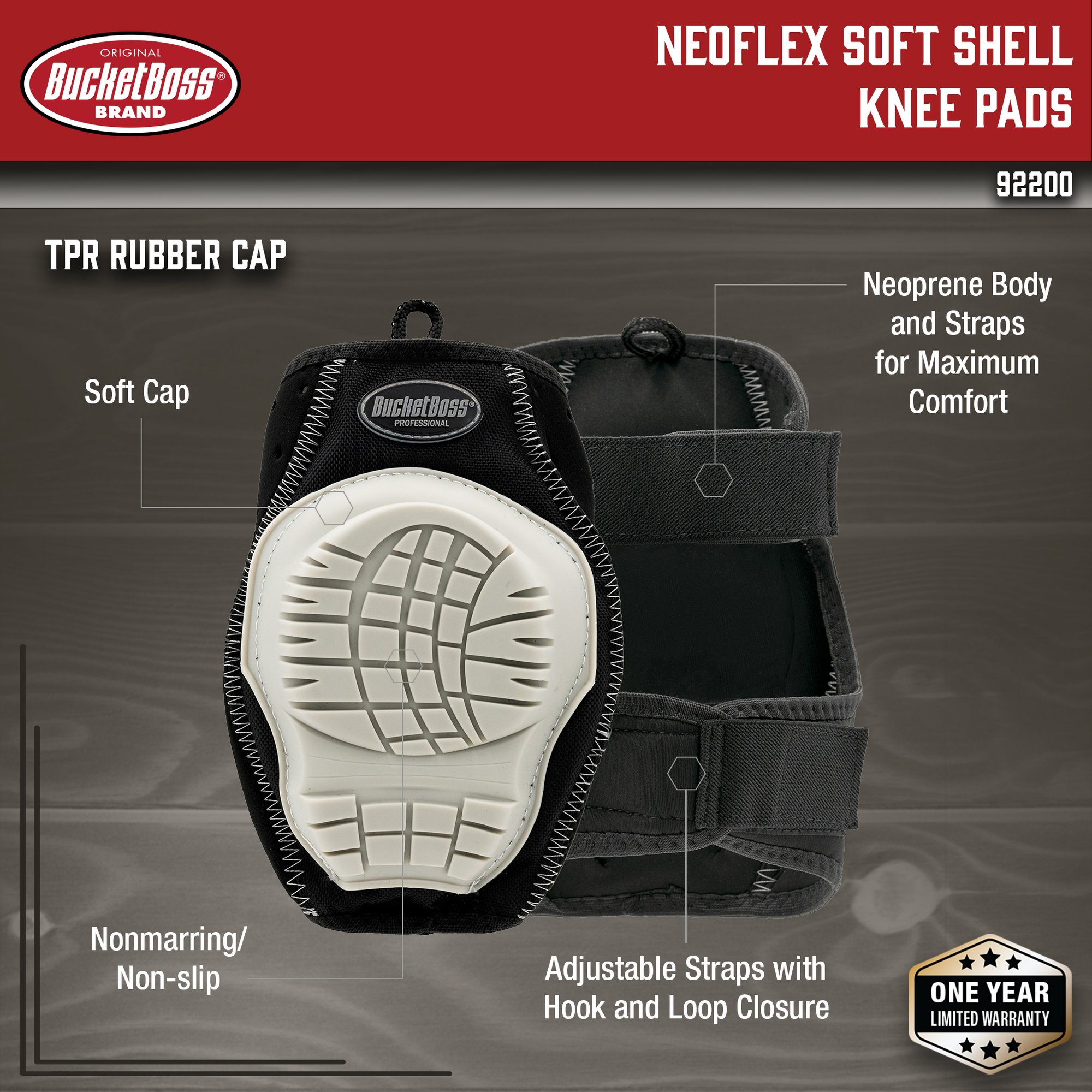 NeoFlex Soft Shell Knee Pads