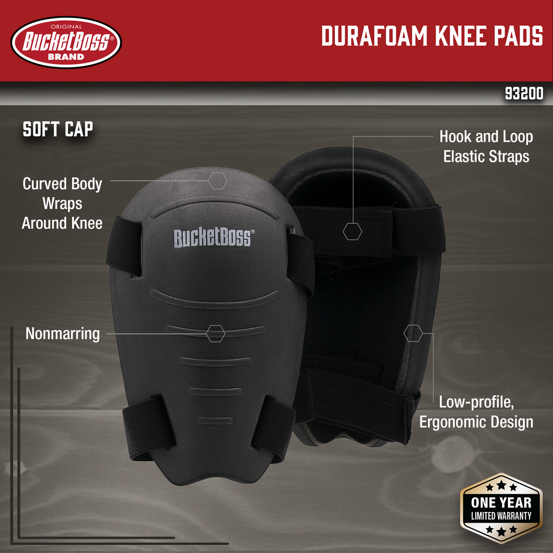 DuraFoam Knee Pads – Bucket Boss