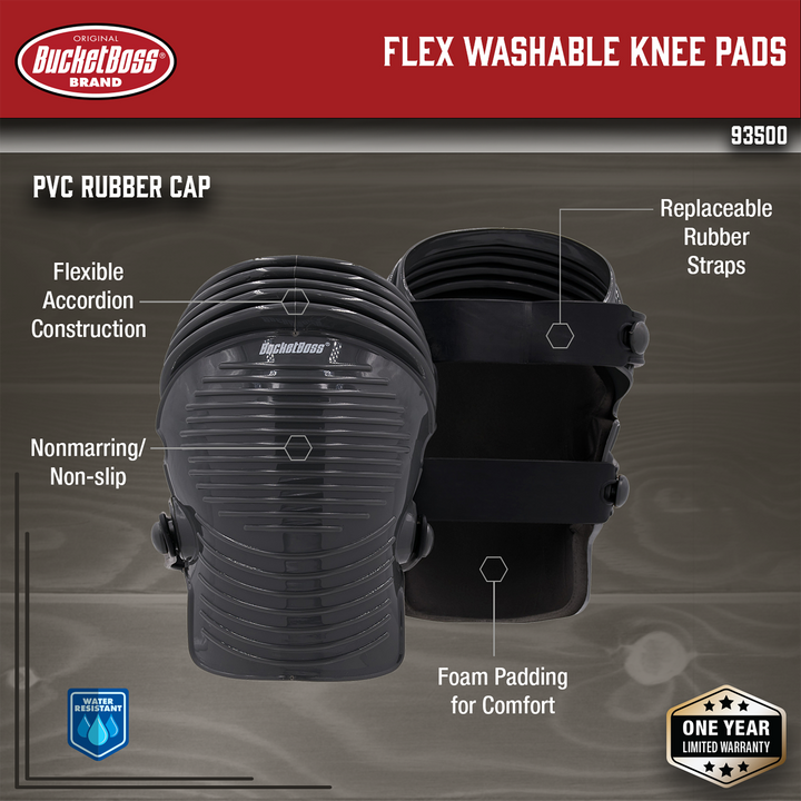 Flex Washable Knee Pads