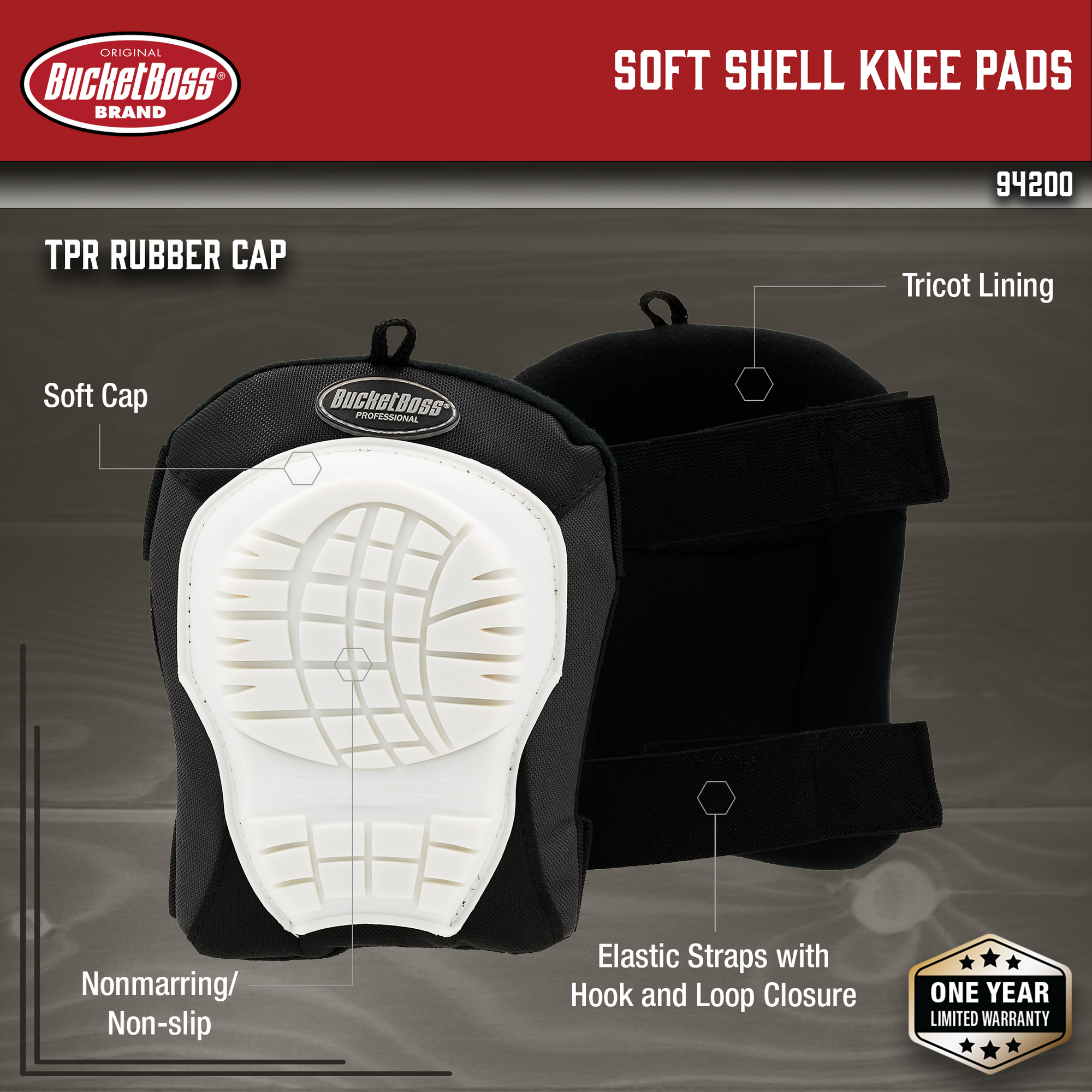 Soft Shell Knee Pads