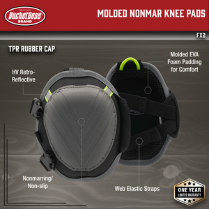 Molded Nonmar Knee Pads
