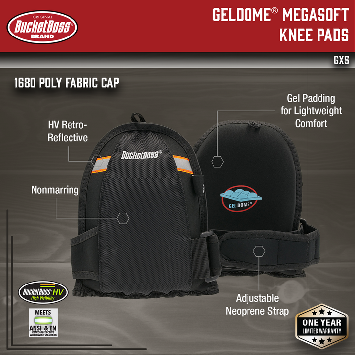 GelDome Megasoft Knee Pads